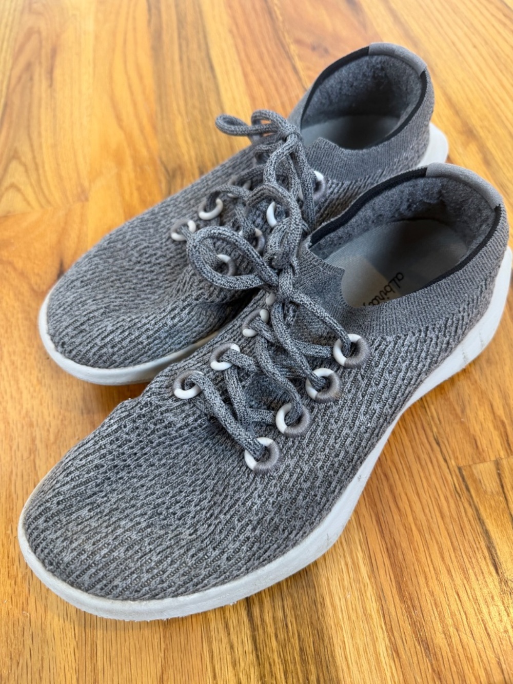 Allbirds Tree Dasher 2 Sneakers Gray Women’s 10.5 Athletic